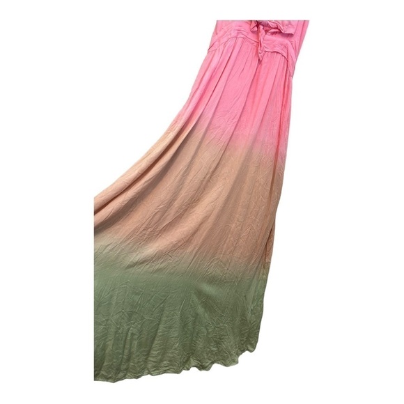 BOHO ME Cut Out Front Self-Tie Spaghetti Strap Maxi Dress - Picture 5 of 9